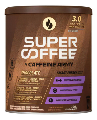 Supercoffee 3.0 Chocolate Caffeine Army 220g