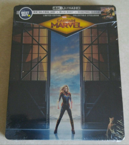 Captain Marvel: Limited Edition Steelbook 4k Ultra Hd