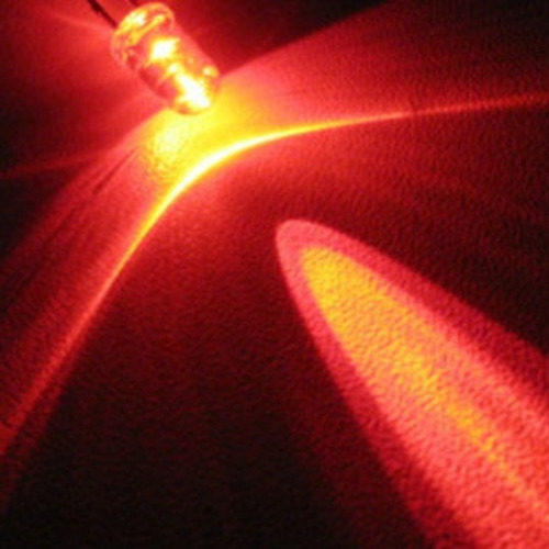 Kit Led 5mm Alto Brilho 1000 Vermelho