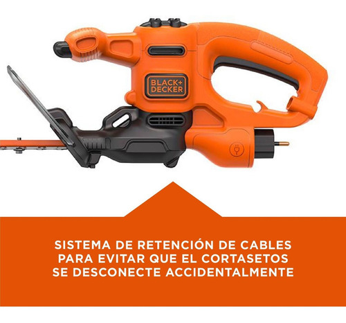 Imagen 4 de 6 de Cortasetos De 18 Pulgadas 420w Beht201k Black+decker