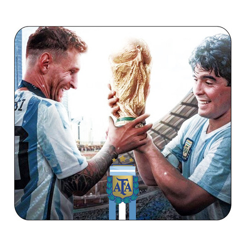 Mousepad Messi Maradona Copa Seleccion Argentina Futbol 1147