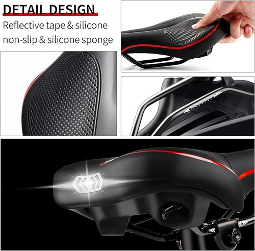 Youngdo Asiento Sillin Bicicleta Mtb Cojin Suave Comodo