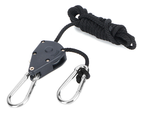 Colgador Con Clip Para Cuerdas, 2 Unidades, 1,8 M, Ajustable