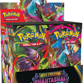 Kit De Cartas Tcg Booster Box Phantasmal Flames Pokémon Phantasmal Flames Inglês