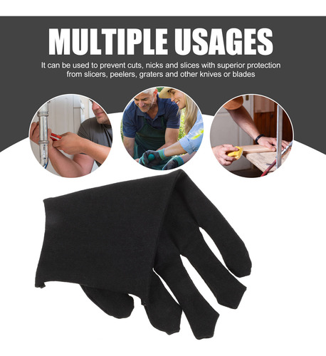 12 Pares De Guantes De Algodón, Guantes De Protección Labora