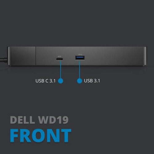 Paquete De Estación De Acoplamiento Koncept Dell Wd19 Con Ad