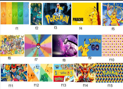 8 Centros Souvenirs Pokemon Picachu + 6 Portaretratos