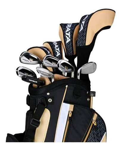 Imagen 5 de 6 de Golfargentino Promo Set Strata Tour Damas + Carro