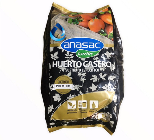 Sustrato Huerto Casero Premium 6 Litros Anasac