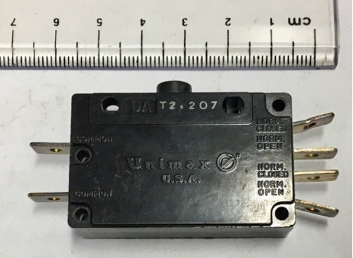 Sw-p3-ab56 Micro Switch 25a 120vac 9320