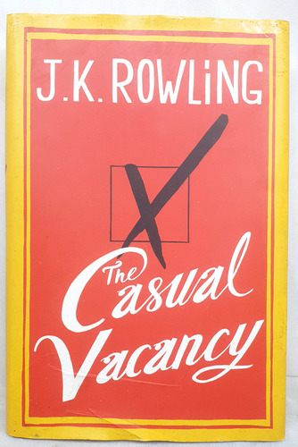 Livro The Casual Vacancy - J. K. Rowling