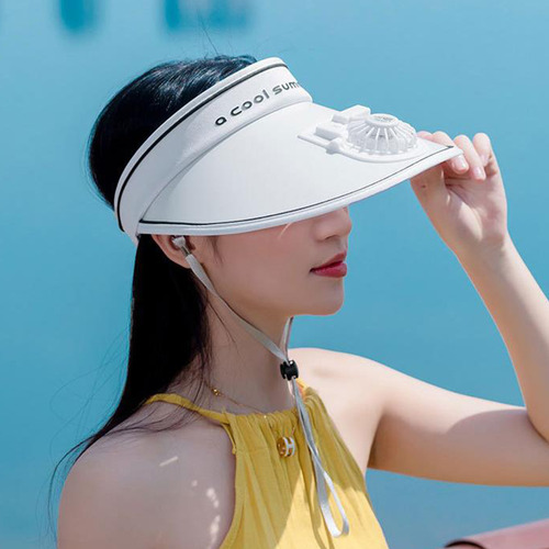 Sombrero De Copa Vacío Con Protección Solar D Summer Para Vi