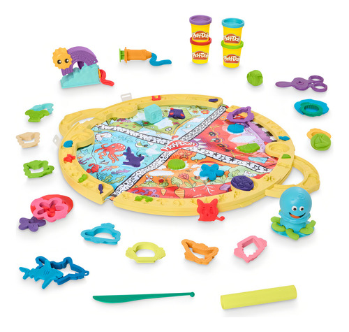 Play Doh Set De Juego Portátil Masa Masilla Para Moldear