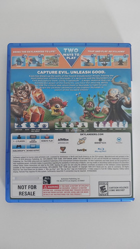 Jogo Ps4 Skylanders Trap Team (Usado)