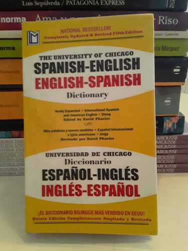 Diccionario Spanish- Ingles- Español- De La Unvrsdad D Chicg