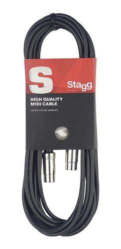 Cable Midi Macho - Macho X 3 Mts Fichas Metalicas 1ª Calidad