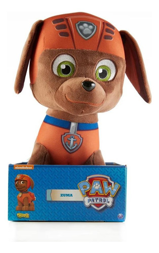Pelúcia Zuma 30cm Patrulha Canina 1343 Sunny Cor