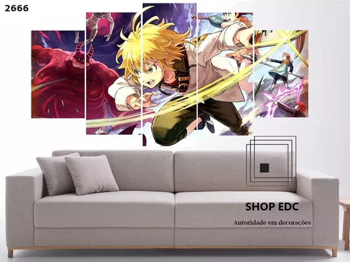 Quadro Decorativo Anime Nanatsu no Taizai 02