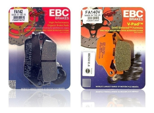 Pastillas Freno Ebc Brakes Honda Cb-1 (cb 400 F) 