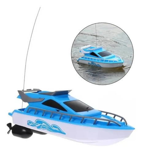 Brinquedos Infantis Boat Speedboet Com Controle Remoto C