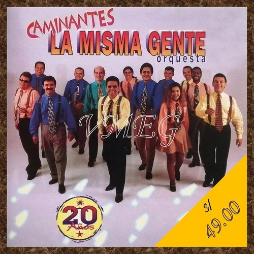 Vmeg Cd La Misma Gente 1998 Caminantes