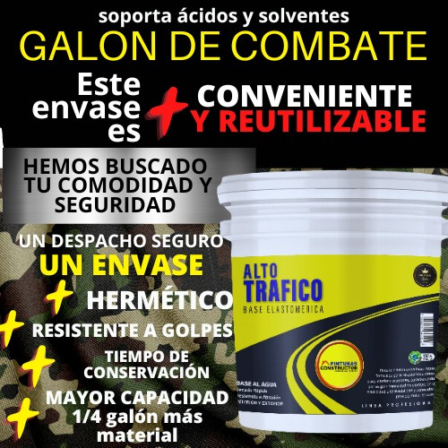Pintura Alto Trafico, Azul Tineta 16lts