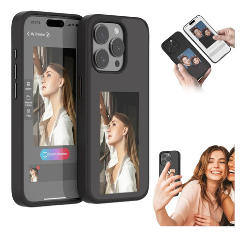 Capa De Telefone E-ink, Capa De Telefone Com Tela De Tinta