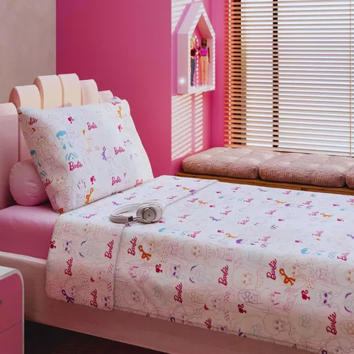 Jogo cama infantil barbie