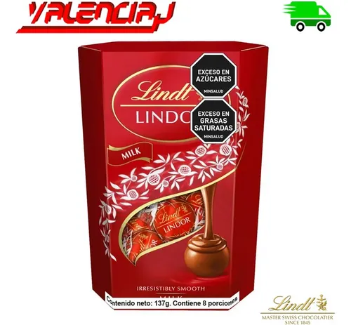 Chocolates Lindt Lindor Con Leche 137grs