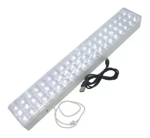 Luz Emergencia 60 Led Batería Recargable Usb