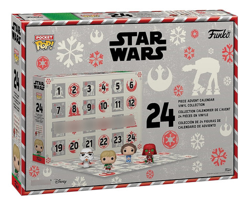 Funko Pop! Star Wars Calendario De Adviento 24 Mini Figuras