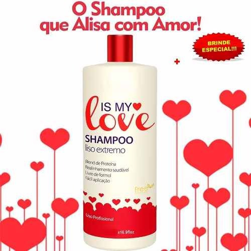 Shampoo Alisante Reconstrutor Liso Extremo Is My Love 500ml