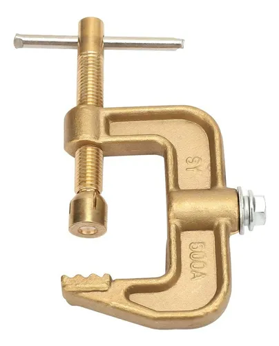 Abrazadera De Tierra Para Soldadura, Clip Para Cable De 500a