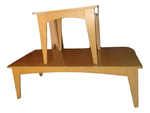 Juego 2 Mesas De Madera (Usado)