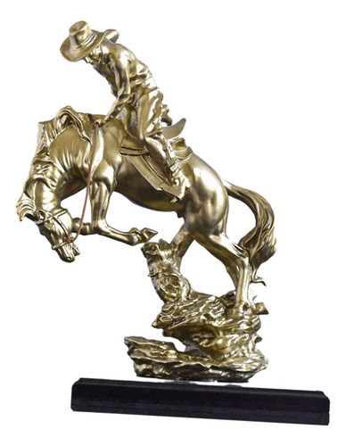 Estatua Ecuestre De Vaquero, Escultura De Vaquero Para El