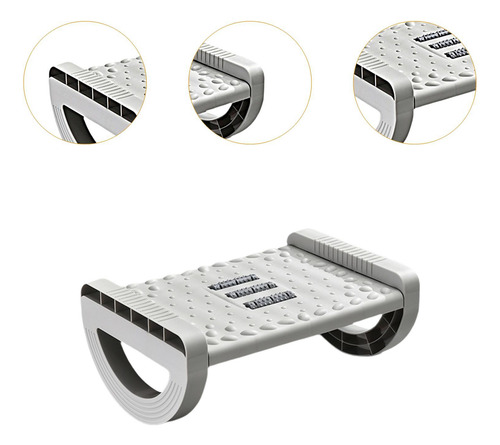 Reposapiés De Oficina Con Diseño Innovador Para Gris