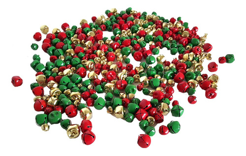 Campanillas De Navidad (variadas, Rojo, Verde, Oro)
