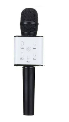 Imagen 1 de 2 de Micrófono Inalámbrico Bluetooth Karaoke Con Parlante Ws-858