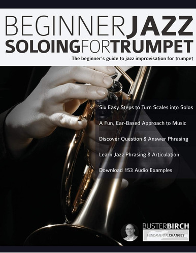 Libro Beginner Jazz Soloing For Trumpet-inglés