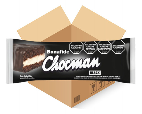 Bonafide Chocman Black X 18un