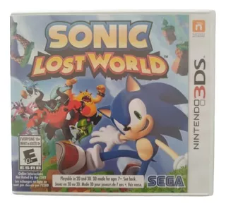 Sonic Lost World Nintendo 3ds 100% Nuevo, Original Y Sellado