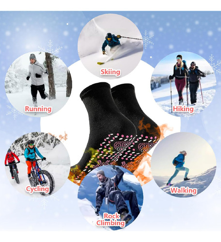 Calcetines Térmicos De Invierno De 5 Piezas Para Hombre Y Mu
