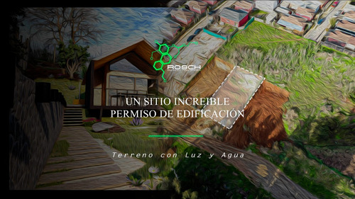 Comodo Terreno Con Agua Y Luz (cuenta Con Permiso De Edifica