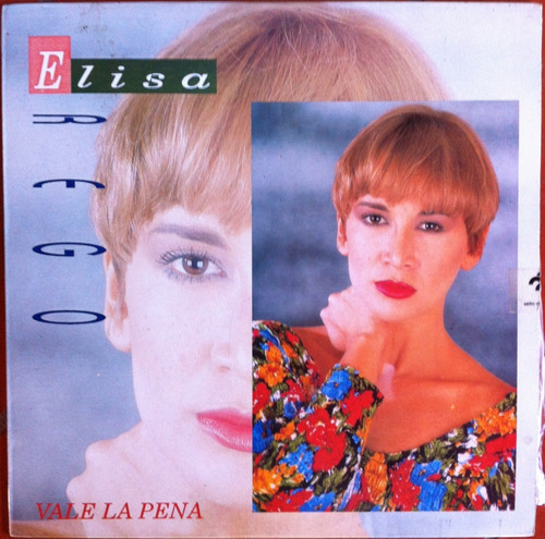 Elisa Rego. Vale La Pena. Lp Vinilo, Buen Estado