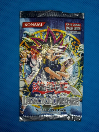 Yugioh Legacy Of Darkness 1st Booster Pack Original Lod