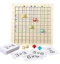 Comprar Tablero De Multiplicación De Madera Tabla Multiplicación