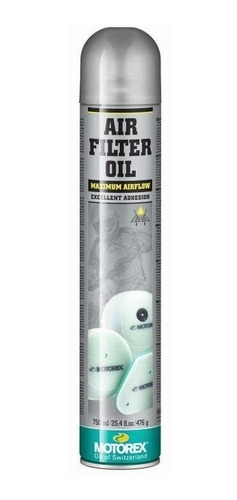 Aceite Motorex Para Filtro Aire Aerosol 750 Cm3 Solomototeam