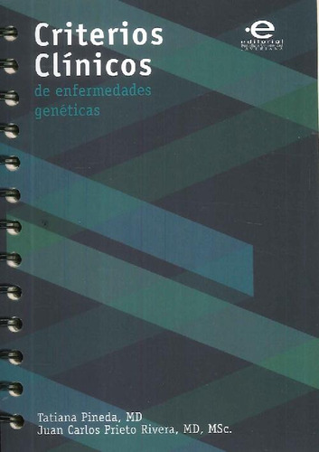 Libro Criterios Clínicos De Enfermedades Genéticas De Tatian