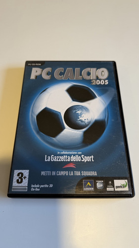 Pc Calcio 2005 Juego Futbol Pc Fisico Original Italia (Usado)