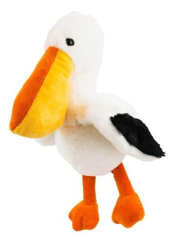 Pelicano Branco 25cm - Pelúcia